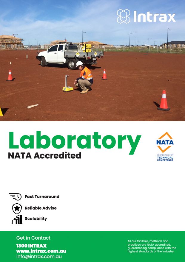 Download Intrax Land Geotechnical Laboratory Capability Statement