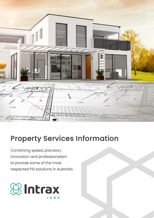 Download Intrax Property Service Information Capability Statement